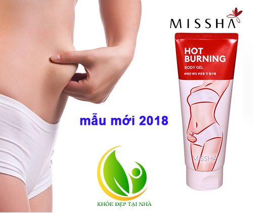 Kem tan mỡ bụng Missha Hot Burning Hàn Quốc