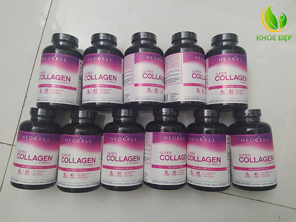 Viên uống Neocell super collagen +c cho làn da mãi tươi trẻ